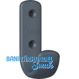 Mantelhaken HEWI 477.90B060 H�he 72 mm, Polyamid anthrazit matt