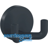 Mantelhaken HEWI 477.90B025 H�he 50 mm, Polyamid anthrazit matt