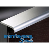 Griffleiste Akis L�nge 3000 mm, abl�ngbar, Aluminium natur eloxiert