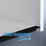 Griffleiste Amros L�nge 2500 mm, abl�ngbar, Aluminium schwarz eloxiert