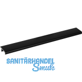 Griffleiste Akis L�nge 3000 mm, abl�ngbar, Aluminium schwarz eloxiert