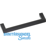Griff Naoise LA 96 mm, Breite 104 mm, Zinkdruckguss schwarz matt lackiert