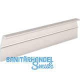 Griffleiste Alhena L�nge 2500 mm, fix, Aluminium Edelstahl Effekt