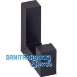 Mantelhaken Force Breite 12 mm, H�he 40 mm, Zinkdruckguss schwarz lackiert