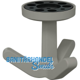 Dreifach-Drehhaken HEWI 477.94B030 elastisch, Kunstoff TPU felsgrau matt