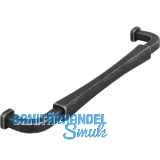 Griff Meret LA 160, Breite 171 mm, Zinkdruckguss eisenf�rbig matt getrommelt