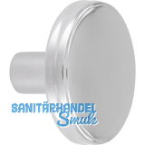 Knopf Isis � 35 mm, Tiefe 24 mm, Zinkdruckguss verchromt poliert