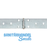 SECOTEC Scharnierband gerollt mit vernietem Stift gerade 40X180 mm VZ SB-2 BL4