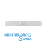 SECOTEC Scharnierband gerollt mit vernietem Stift gerade 44X250 mm VZ SB-2 PE