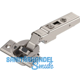 BLUM CLIP top BLUMOTION Spezial Scharnier 110�, gerade mit Feder, Schrauben