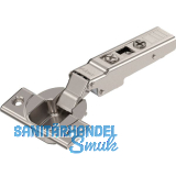 BLUM CLIP top Spezial Scharnier 110�, gerade mit Feder, Schrauben