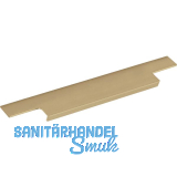 Griffleiste TRIM L�nge 595 mm, Aluminium, Messing geb�rstet