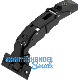 BLUM CLIP top ONYX 0-Einsprung Scharnier 155�, gerade ohne Feder, Schrauben