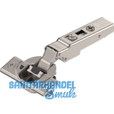 BLUM CLIP top BLUMOTION Spezial Scharnier 110�, gerade mit Feder, Einpressen
