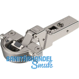 BLUM CLIP top BLUMOTION Alurahmenscharnier 95�, 9,5mm gekr�pft Feder, Schrauben