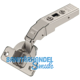 BLUM CLIP top Winkelscharnier 45� III, max. aufschlagend ohne Feder, Schrauben