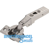 BLUM CLIP top BLUMOTION Winkelscharnier 15� III, max. aufschlagend, Schrauben