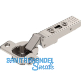 BLUM CLIP top Winkelscharnier -15� III, max. aufschlagend ohne Feder, Schrauben