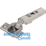 BLUM CLIP top M�bel Scharnier 110�, gerade mit Feder, Schrauben