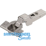 BLUM CLIP top M�bel Scharnier 110�,9,5mm gekr�pft mit Feder, Einpressen