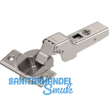 BLUM CLIP top M�bel Scharnier 110�, 9,5 gekr�pft ohne Feder, Schrauben
