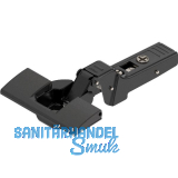 BLUM CLIP top ONYX Profilt�rscharnier 95�, 9,5mm gekr�pft ohne Feder, INSERTA