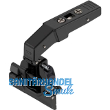 BLUM CLIP top BLUMOTION ONYX Stollenscharnier 95�, 3mm gekr�pft Feder, INSERTA
