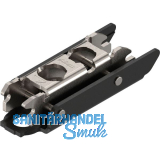 BLUM CLIP ONYX Exzenter Montageplatte gerade, Stahl, Schrauben, Distanz 3 mm