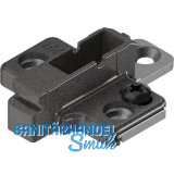 BLUM CLIP ONYX Kreuzmontageplatte, Zink, Systemschrauben Distanz 6 mm