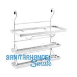 Rollenhalter 325 x 365 x 155 mm, Edelstahl Effekt