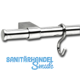 Relingrohr-Set, L�nge 896 mm, Stahl Edelstahl Effekt