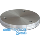 Glasadapter Barkonsole Irland 90 x 12 mm Edelstahl geb�rstet