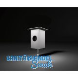 Barkonsole Jumbo Power Station 80 x 80 x 170 mm Aluminium Edelstahl-Effekt