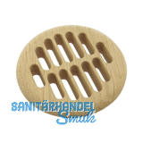 L�ftungsrosette rund 83 mm Eiche roh