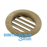 L�ftungsrosette rund 139 mm Eiche roh
