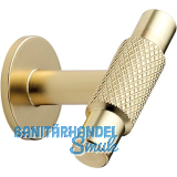 Knopf Manor � 14 mm, Tiefe 39 mm, Zinkdruckguss gold