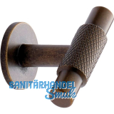 Knopf Manor � 14 mm, Tiefe 39 mm, Zinkdruckguss messing antik