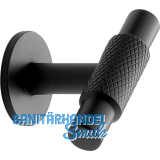 Knopf Manor � 14 mm, Tiefe 39 mm, Zinkdruckguss schwarz matt