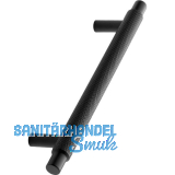 Griff Manor � 14 mm, LA 128 mm, Breite 182 mm, Zinkdruckguss schwarz matt