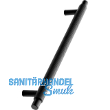 Griff Manor � 14 mm, LA 192 mm, Breite 246 mm, Zinkdruckguss schwarz matt