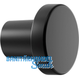 Knopf Dot � 30 mm, Tiefe 26 mm, Zinkdruckguss schwarz matt
