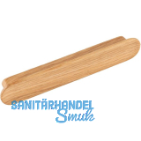 Griff Tuba LA 128 mm, Breite 156 mm, Eiche lackiert