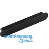 Griff Tuba LA 128 mm, Breite 156 mm, Esche schwarz gebeizt