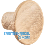 Knopf Tuba � 28 mm, Tiefe 19 mm, Eiche roh