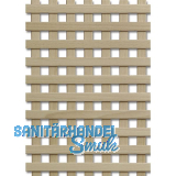 Holzgitter ganze Tafel gerade 1230 x 600 mm Eiche