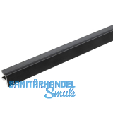 ALUMIS Sockelsystem L�ftungslamellen 5000 mm schwarz