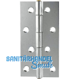 POHL Scharnier DIN 7954 A schmal 100 x 52 mm, Stahl verzinkt