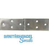 Tischband nach DIN 7957 T 37 x 120 mm, Edelstahl