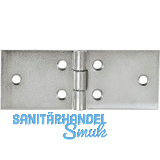 Tischband nach DIN 7957 T 25 x 60 mm, Stahl verzinkt