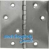 Scharnier DIN 7954 C quadratisch 100 x 100 mm Edelstahl